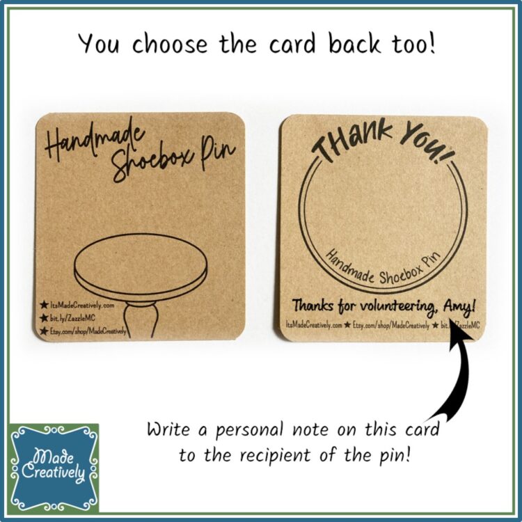 Handmade Shoebox Pins - Image 5