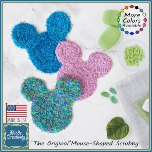 Mouse-Shaped Scrubby Set