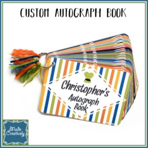 Custom Autograph Book - Build Your Own Encyclopedia