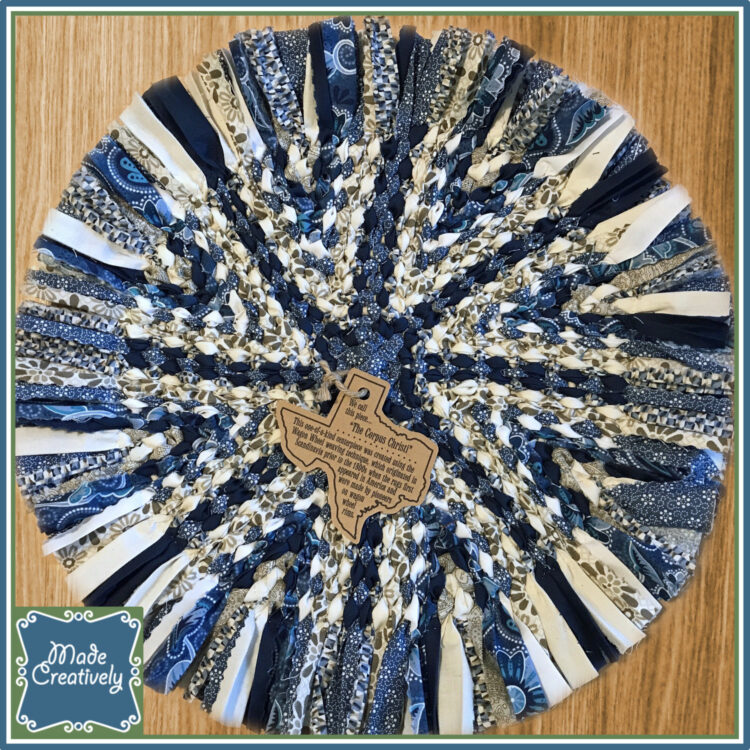 Woven Wagon Wheel Centerpiece - Image 3