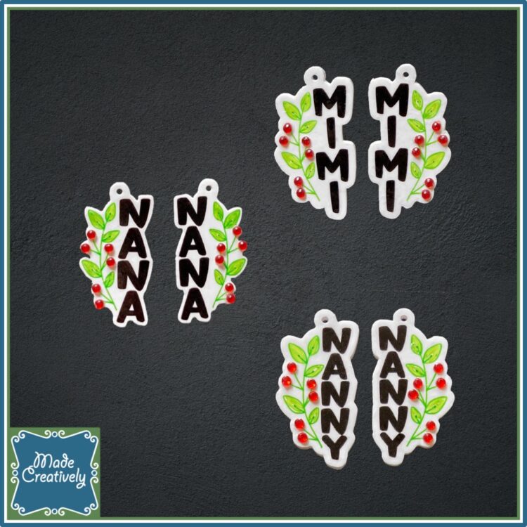 Rhinestone Floral Earrings - Image 8