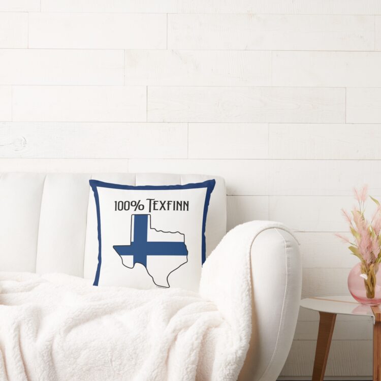 100% Texfinn Throw Pillow - Image 2