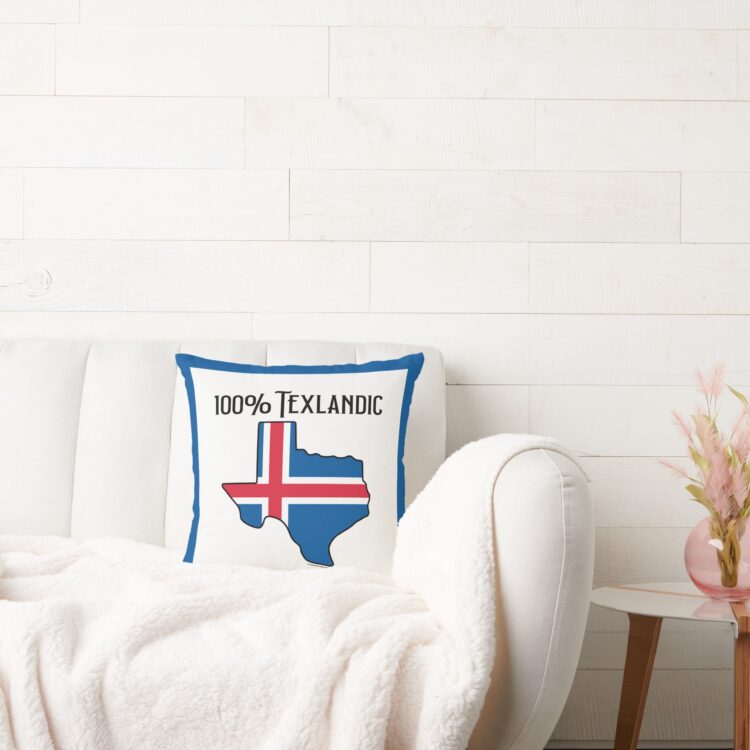 100% Texlandic Throw Pillow - Image 2