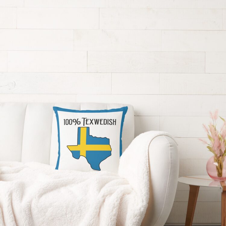 100% Texwedish Throw Pillow - Image 2