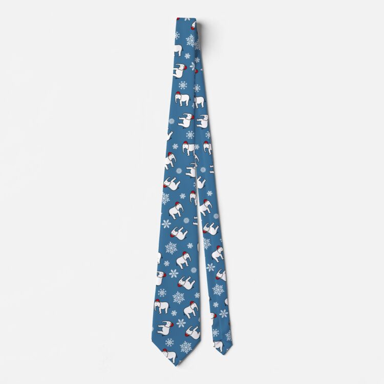 White Elephant Christmas Necktie - Image 4