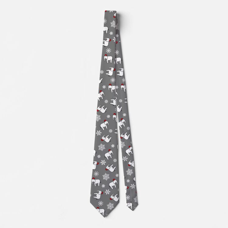 White Elephant Christmas Necktie - Image 5