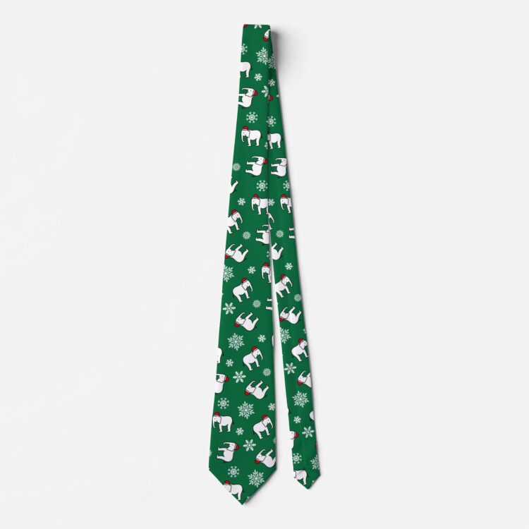 White Elephant Christmas Necktie - Image 2