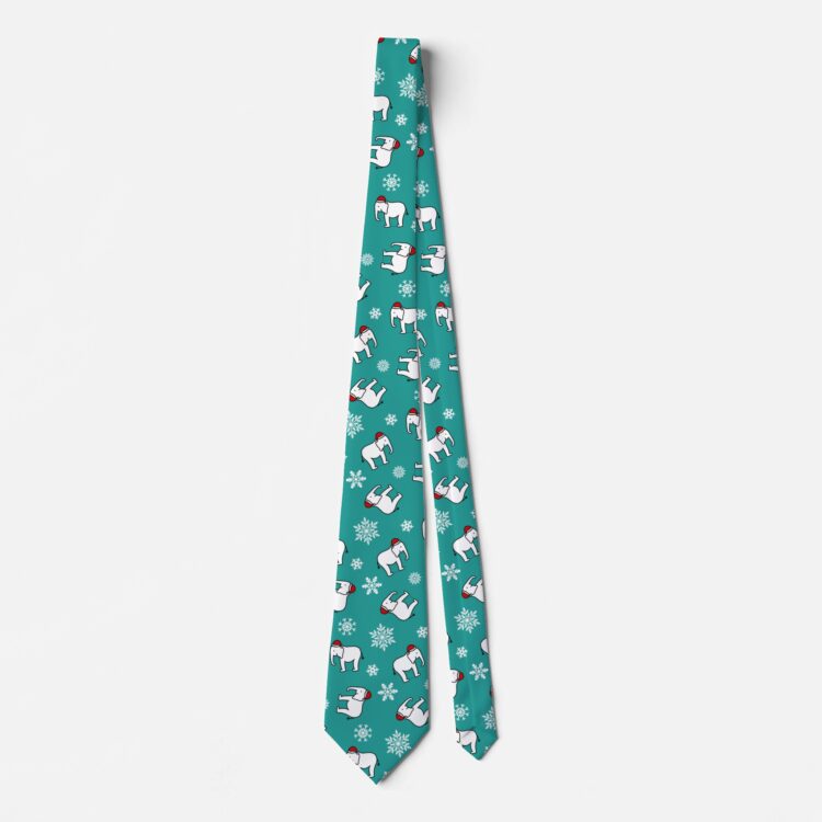 White Elephant Christmas Necktie - Image 3